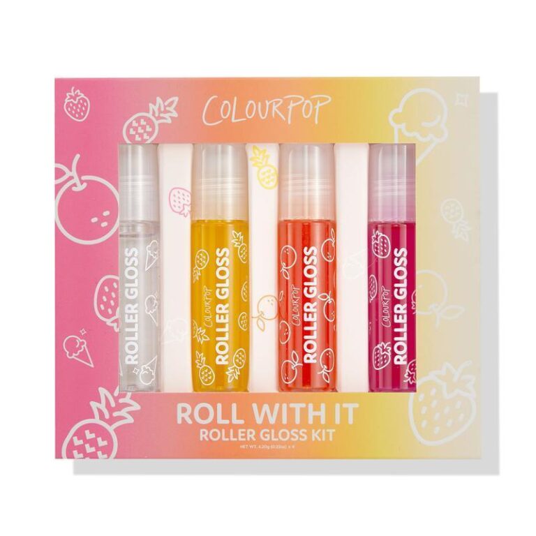 Colourpop Roll With It Roller Lip Gloss Kit Review And Swatches