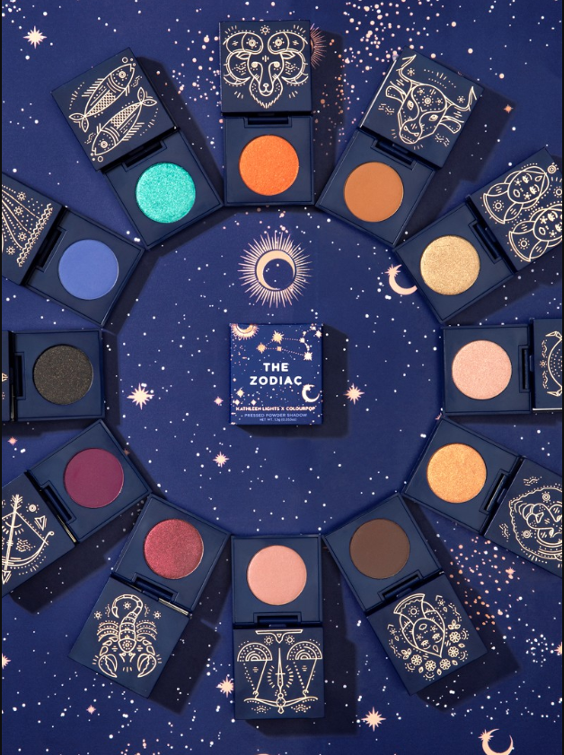 COLOURPOP × KATHLEENLIGHTS THE NEW ZODIAC MAKEUP IN COLLABORATION 2019 - COLOURPOP × KATHLEENLIGHTS THE NEW ZODIAC MAKEUP IN COLLABORATION 2019