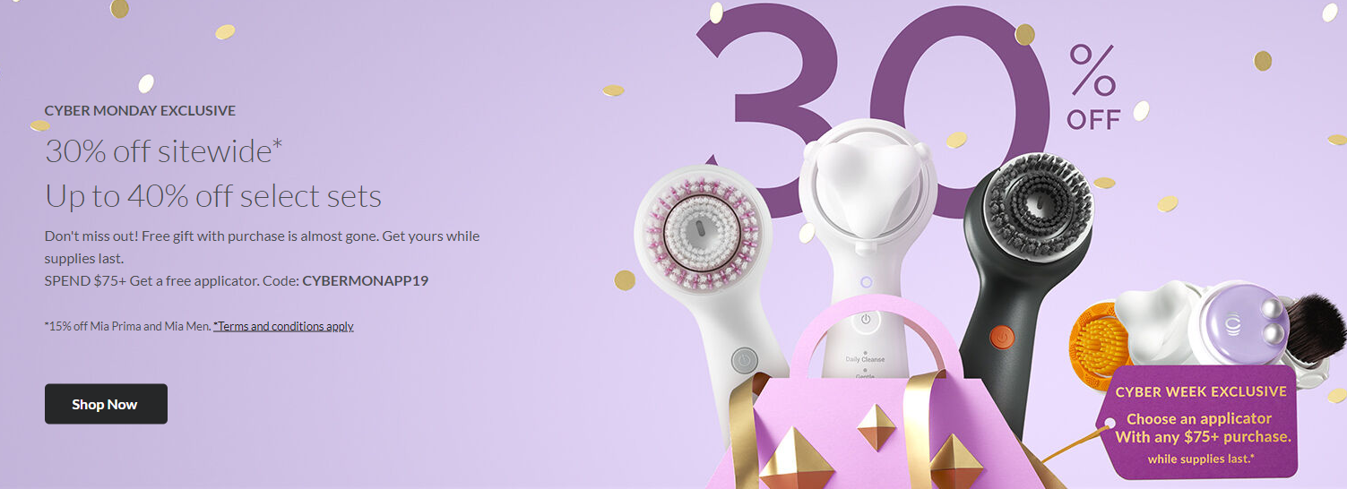 CLARISONIC Cyber Monday - The Best Cyber Monday 2020 Beauty Deals