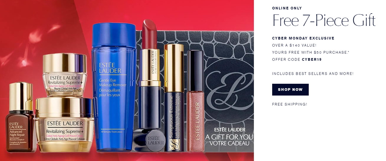 ESTEE LAUDER Cyber Monday - The Best Cyber Monday 2020 Beauty Deals