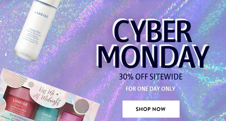 LANEIGE Cyber Monday - The Best Cyber Monday 2020 Beauty Deals