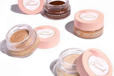 TOO FACED PEACH PERFECT INSTANT COVERAGE MATTE CONCEALER FOR FLAWLESS SKIN 1 450x300 - TOO FACED PEACH PERFECT INSTANT COVERAGE MATTE CONCEALER FOR FLAWLESS SKIN