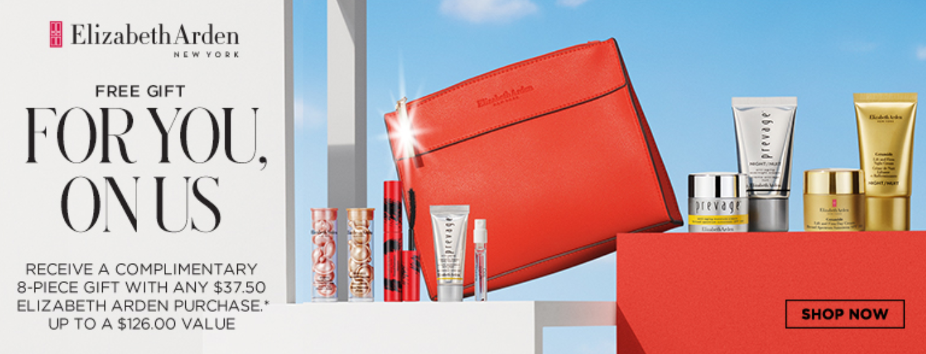 Elizabeth Arden gift with purchase Chic moeY