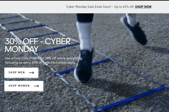 adidas cyber monday code