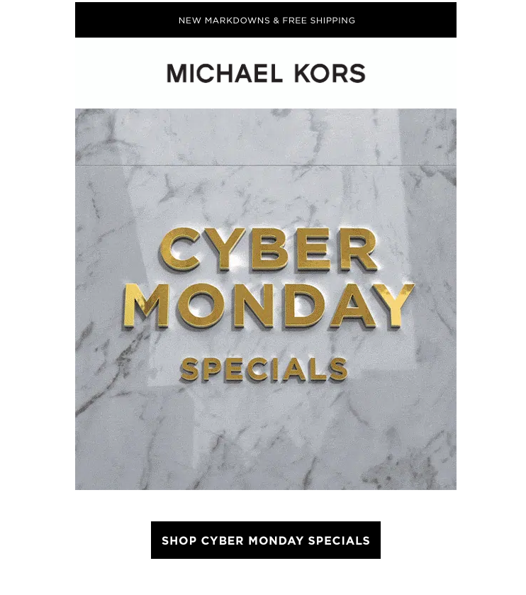 Up to 70 Off  Extra 15 Off Michael Kors Cyber Monday Sale  Dealmooncom