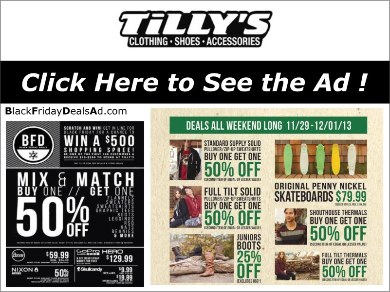 Tillys Black Friday 2022 Beauty Deals & Sales Chic moeY