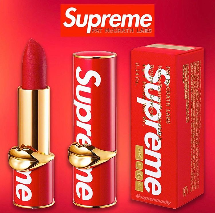 Supreme Pat McGrath Labs Lipstick Red 3個