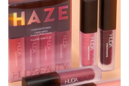 1 11 450x300 - Huda Beauty Haze Mini Liquid Matte Kit